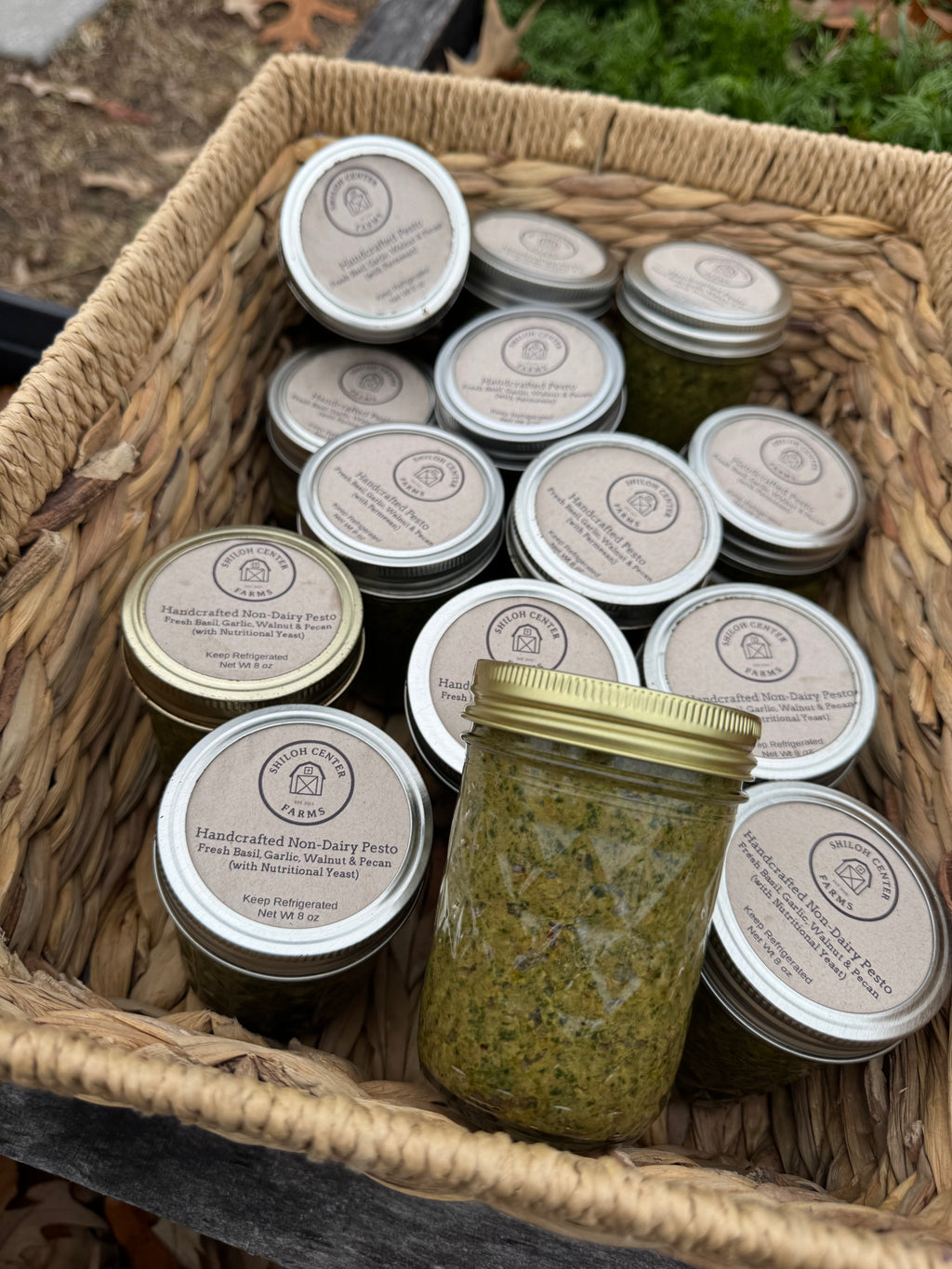 Handcrafted Pesto – 8 oz