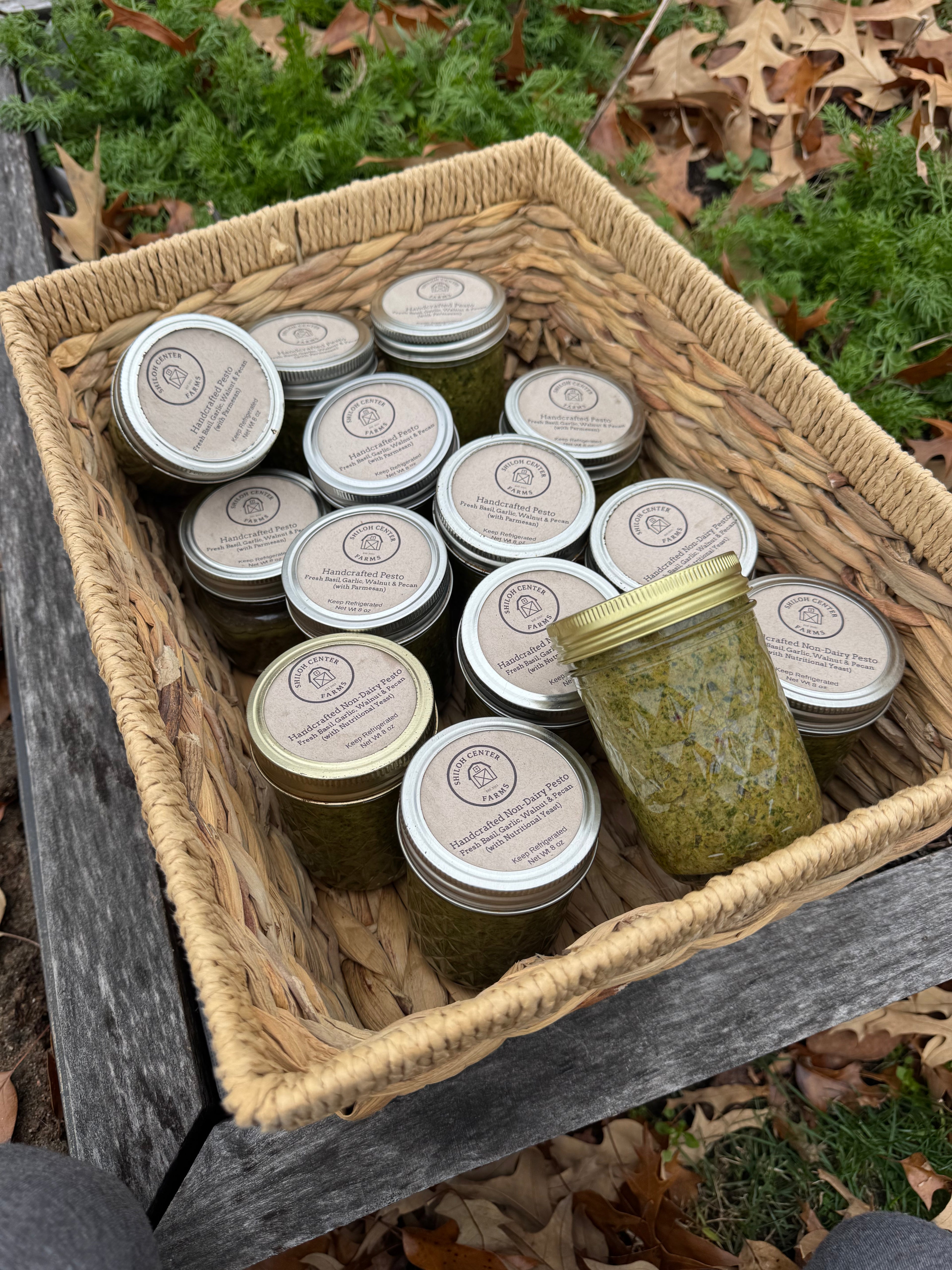 Handcrafted Pesto – 8 oz