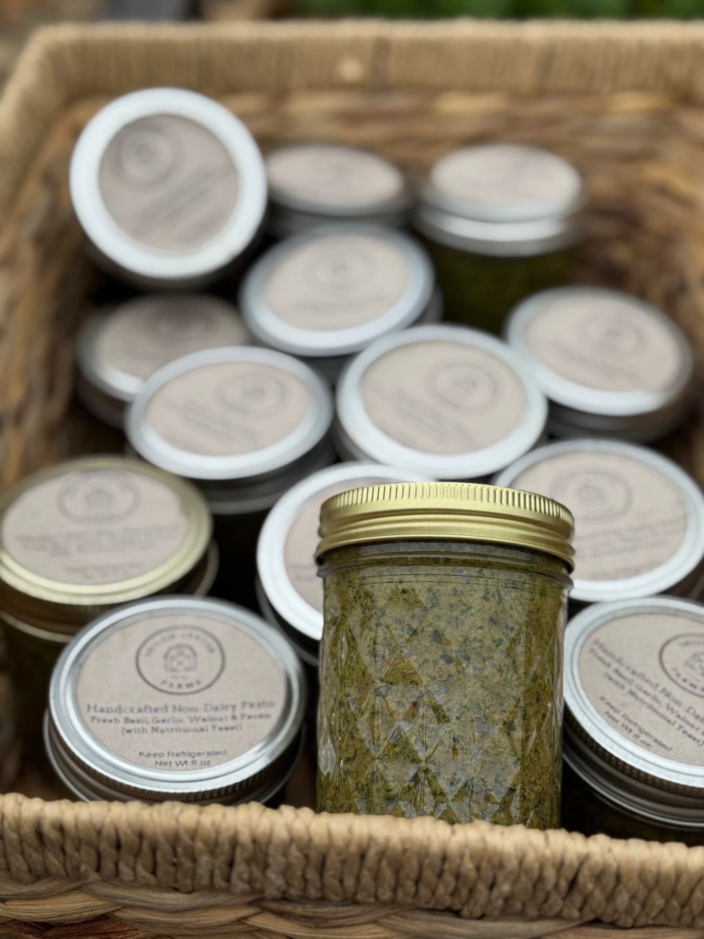 Handcrafted Pesto – 8 oz
